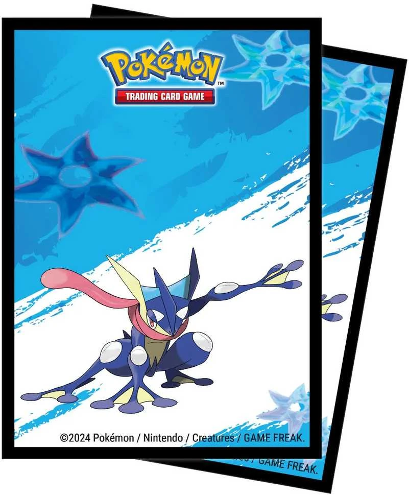 Ultra PRO Pokémon Greninja apsauginės kortų įmautės, 65 vnt., standartinės