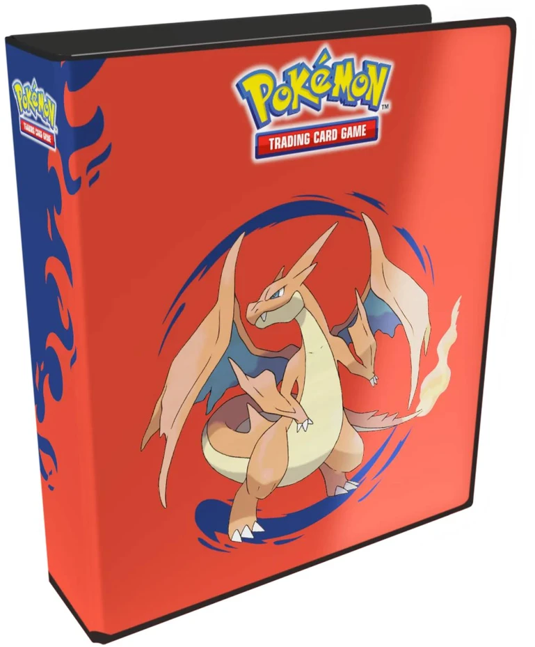 Ultra Pro Pokémon Mega Charizard X & Y 2 colių žiedinis albumas