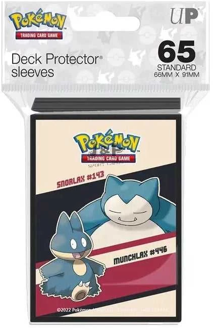 Ultra PRO Pokémon TCG įmautės Snorlax & Munchlax, 65 vnt, standartinės