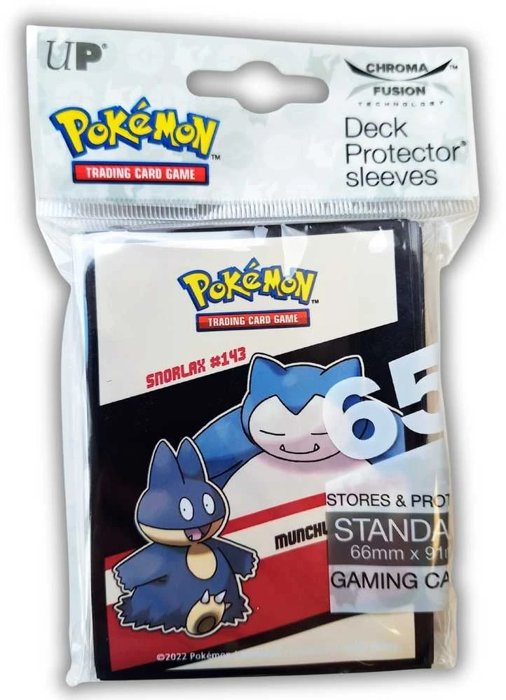 Ultra PRO Pokémon TCG įmautės Snorlax & Munchlax, 65 vnt, standartinės