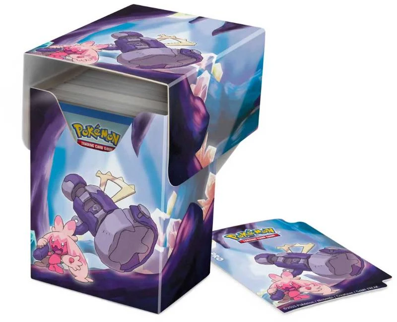 Kolekcionuojamos Kortelės - Ultra PRO Tinkaton Full-View Deck Box Up to 80 Cards, Self-Locking Lid, Juodas