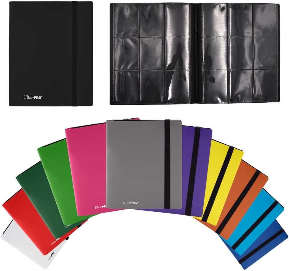 Ultra Pro PRO-Binder 9 kišenių segtuvas Pokémon kortoms – Pacific Mėlyna