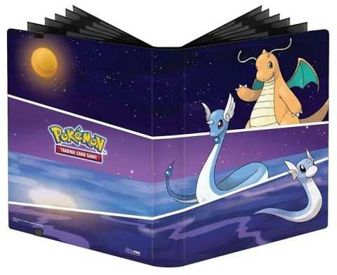 Ultra Pro Starry Dragonite Pokémon kortelių albumas 9 kišenių PRO Binder