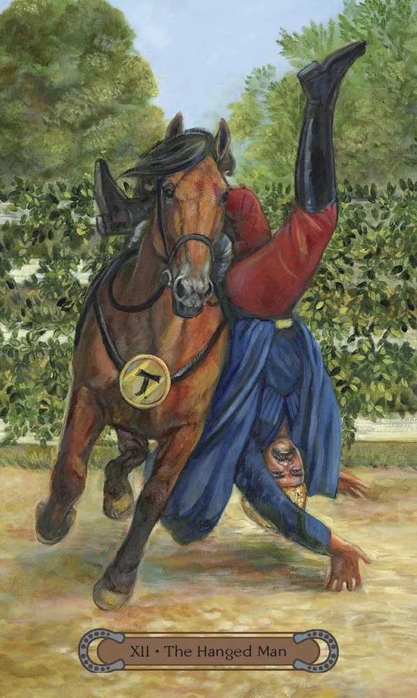 Unbridled Spirit Taro kortos žirgų mylėtojams: 78 kortos, vadovas – Llewellyn