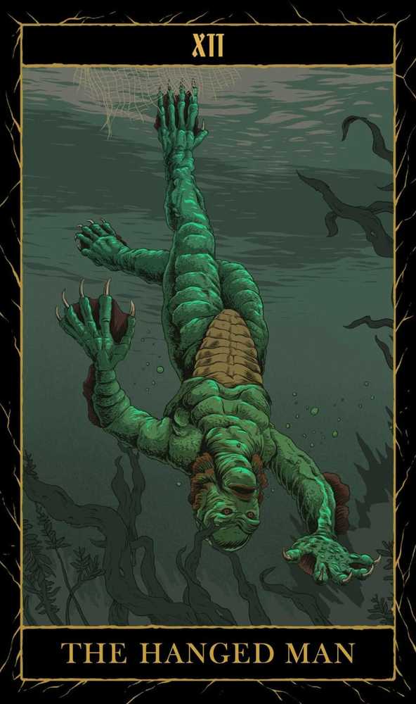 KNYGA Universal Monsters Taro Kortos Ir Vadovas Insight Editions