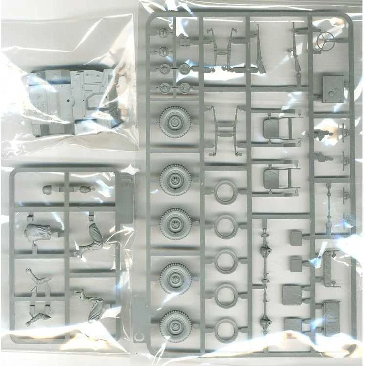 U.S. Army Willys Jeep su priekaba ir MP figūrėle, 1/35, Takom