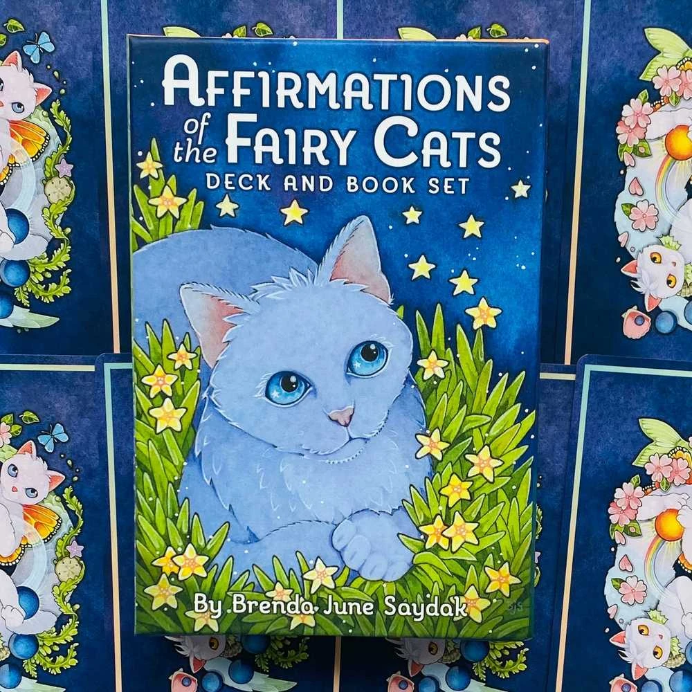 US Games Systems Affirmations of the Fairy Cats kortos