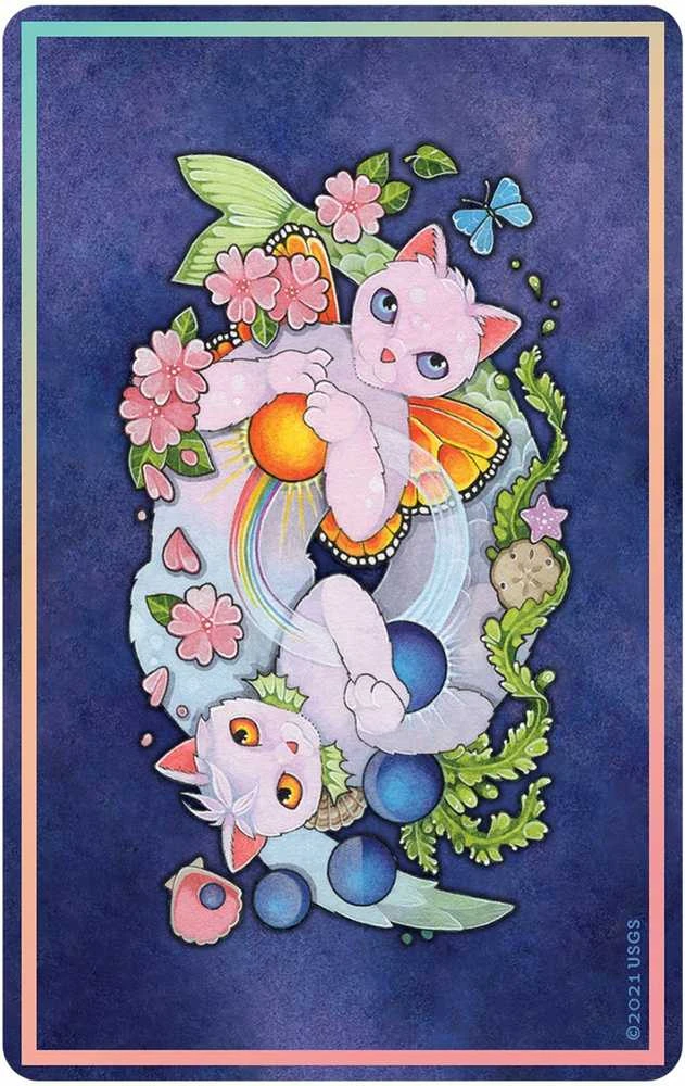 US Games Systems Affirmations of the Fairy Cats kortos