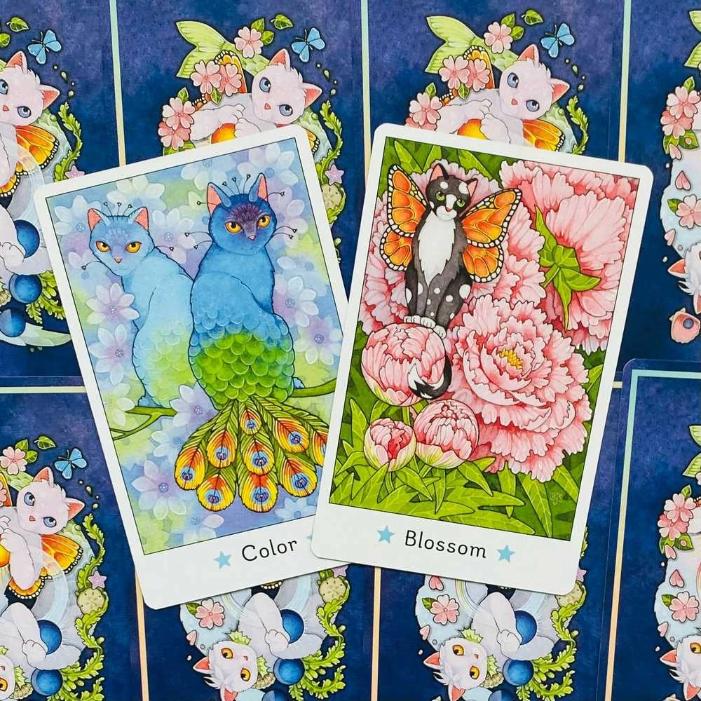 US Games Systems Affirmations of the Fairy Cats kortos