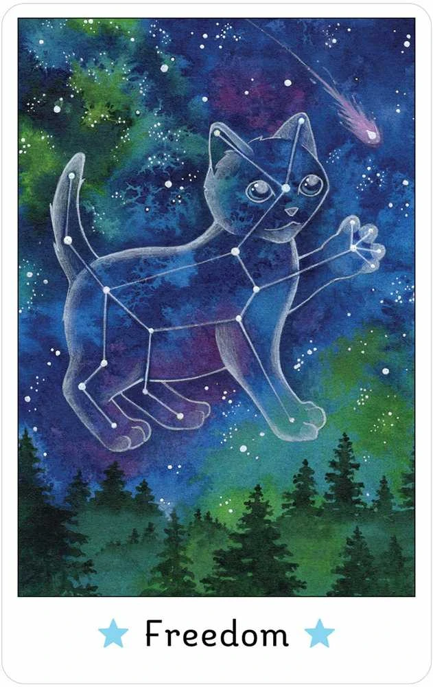 US Games Systems Affirmations of the Fairy Cats kortos