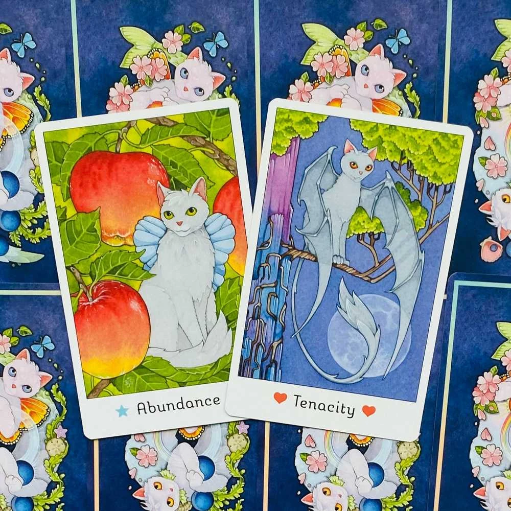 US Games Systems Affirmations of the Fairy Cats kortos
