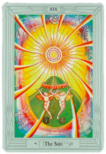 US Games Systems Aleister Crowley Thoth Mažos Taro Kortos