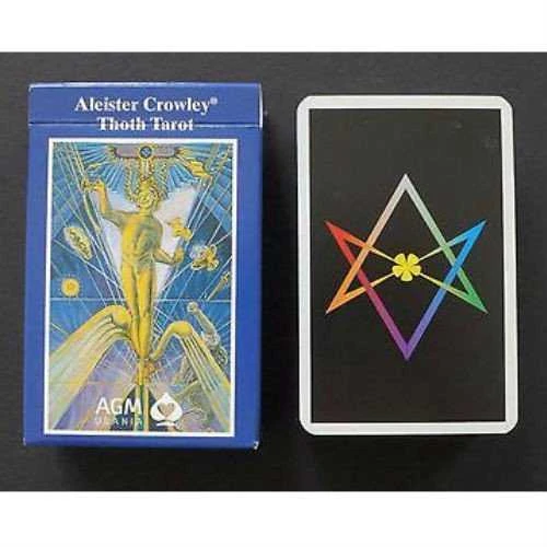 US Games Systems Aleister Crowley Thoth Mažos Taro Kortos