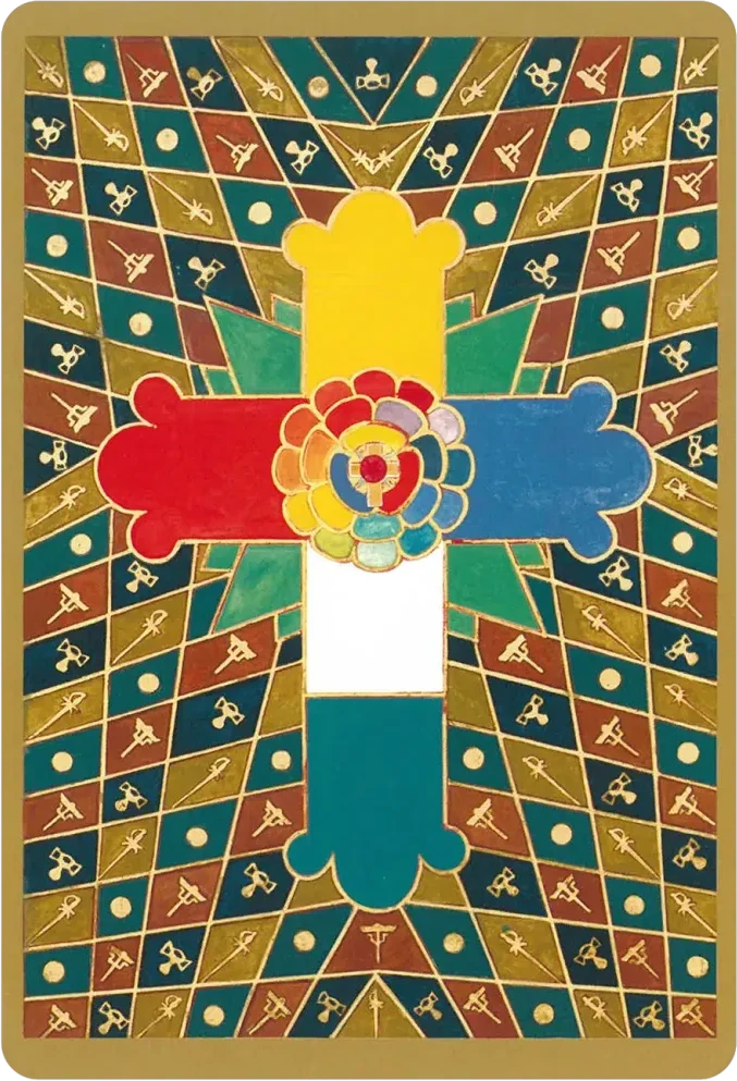 US Games Systems Aleister Crowley Thoth Mažos Taro Kortos