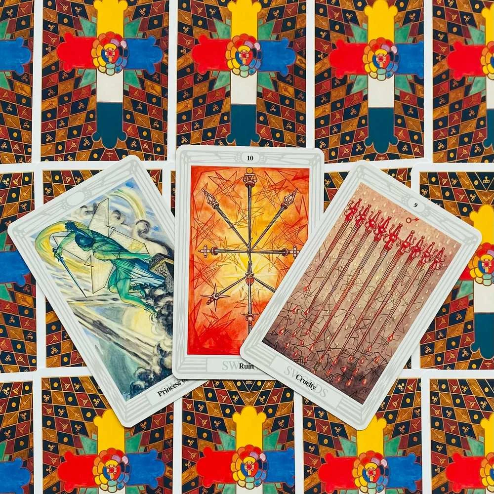 Taro kortos Aleister Crowley THOTH US Games Systems
