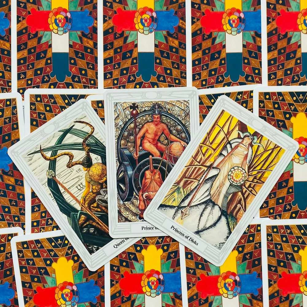 Taro kortos Aleister Crowley THOTH US Games Systems