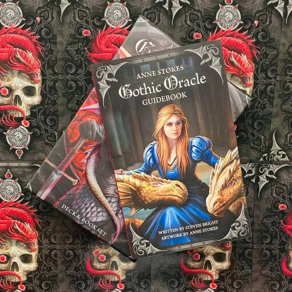 US Games Systems Anne Stokes Gothic Oracle Kortų Ir Knygos Rinkinys