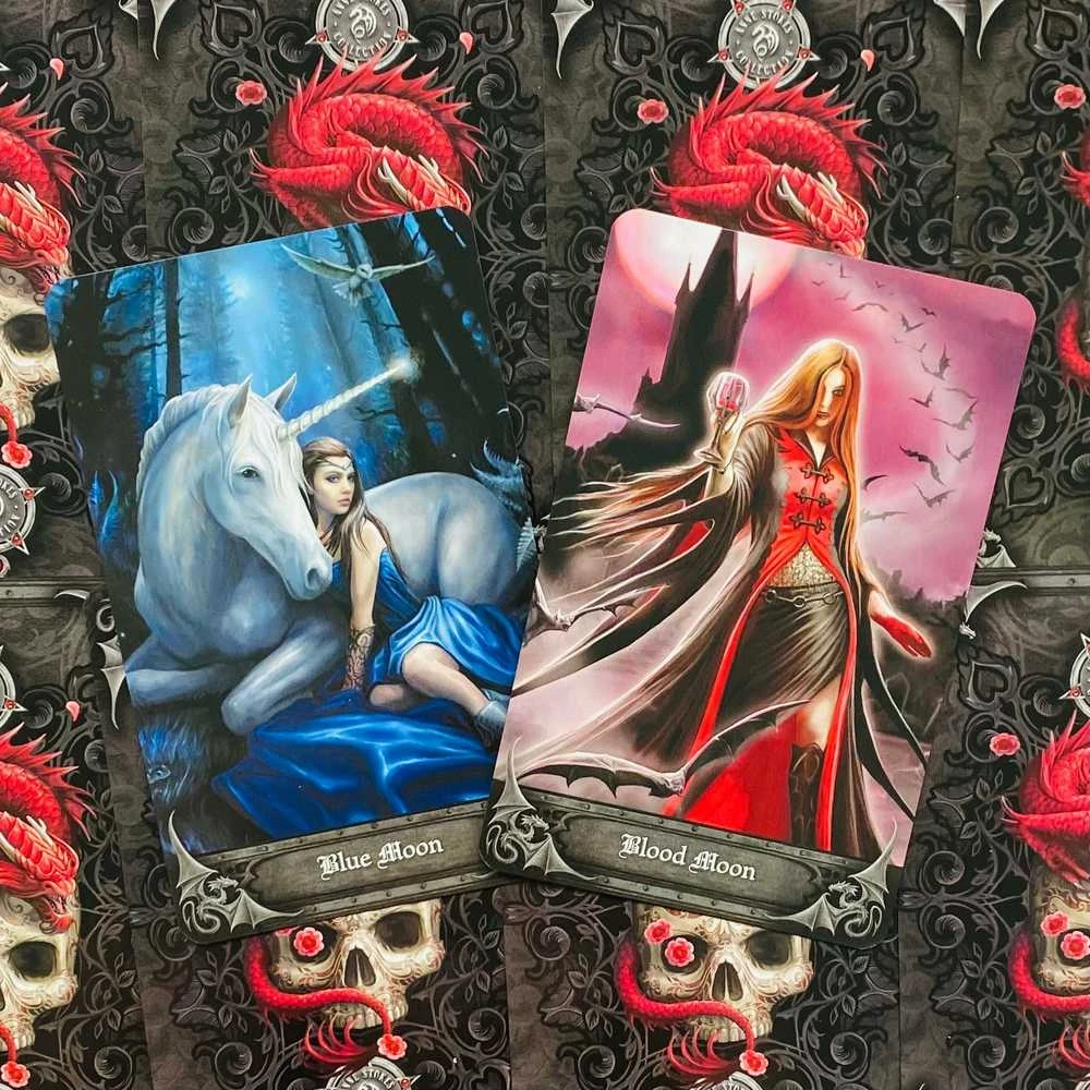 US Games Systems Anne Stokes Gothic Oracle Kortų Ir Knygos Rinkinys