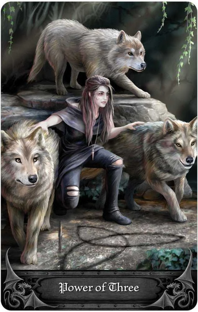 US Games Systems Anne Stokes Gothic Oracle Kortų Ir Knygos Rinkinys
