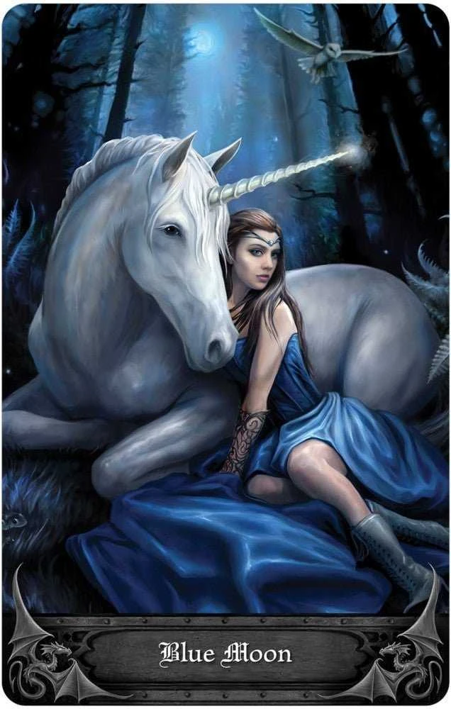 US Games Systems Anne Stokes Gothic Oracle Kortų Ir Knygos Rinkinys