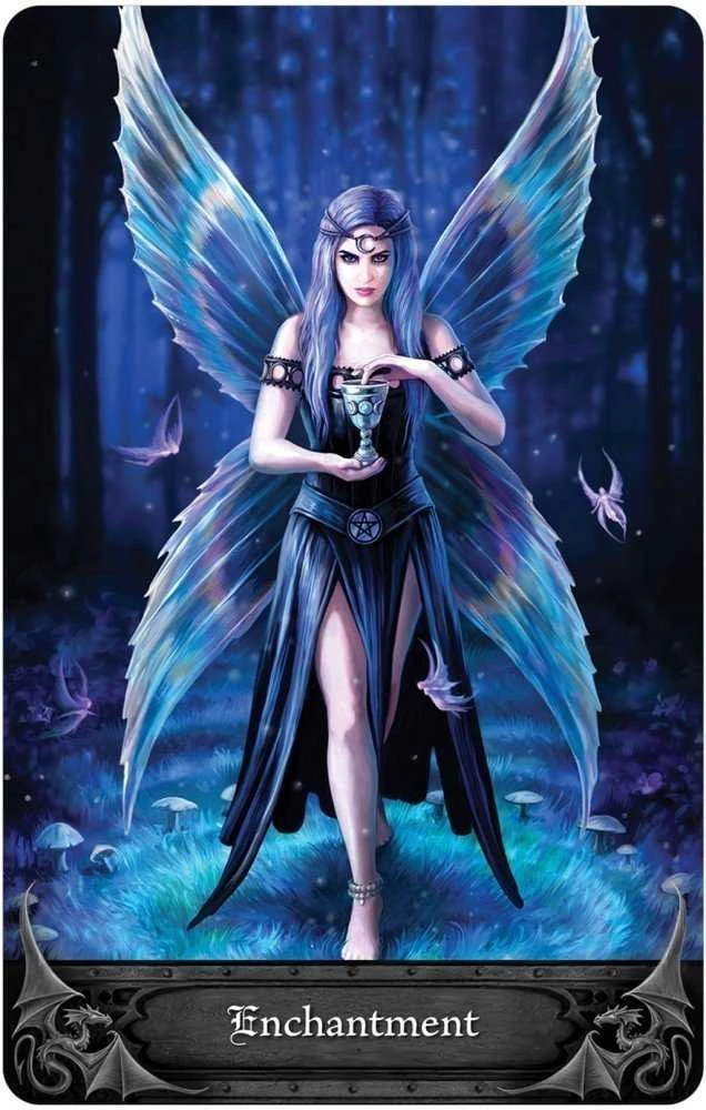 US Games Systems Anne Stokes Gothic Oracle Kortų Ir Knygos Rinkinys