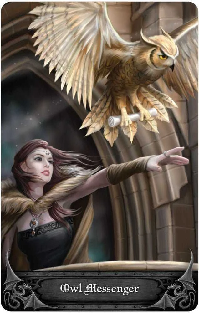 US Games Systems Anne Stokes Gothic Oracle Kortų Ir Knygos Rinkinys
