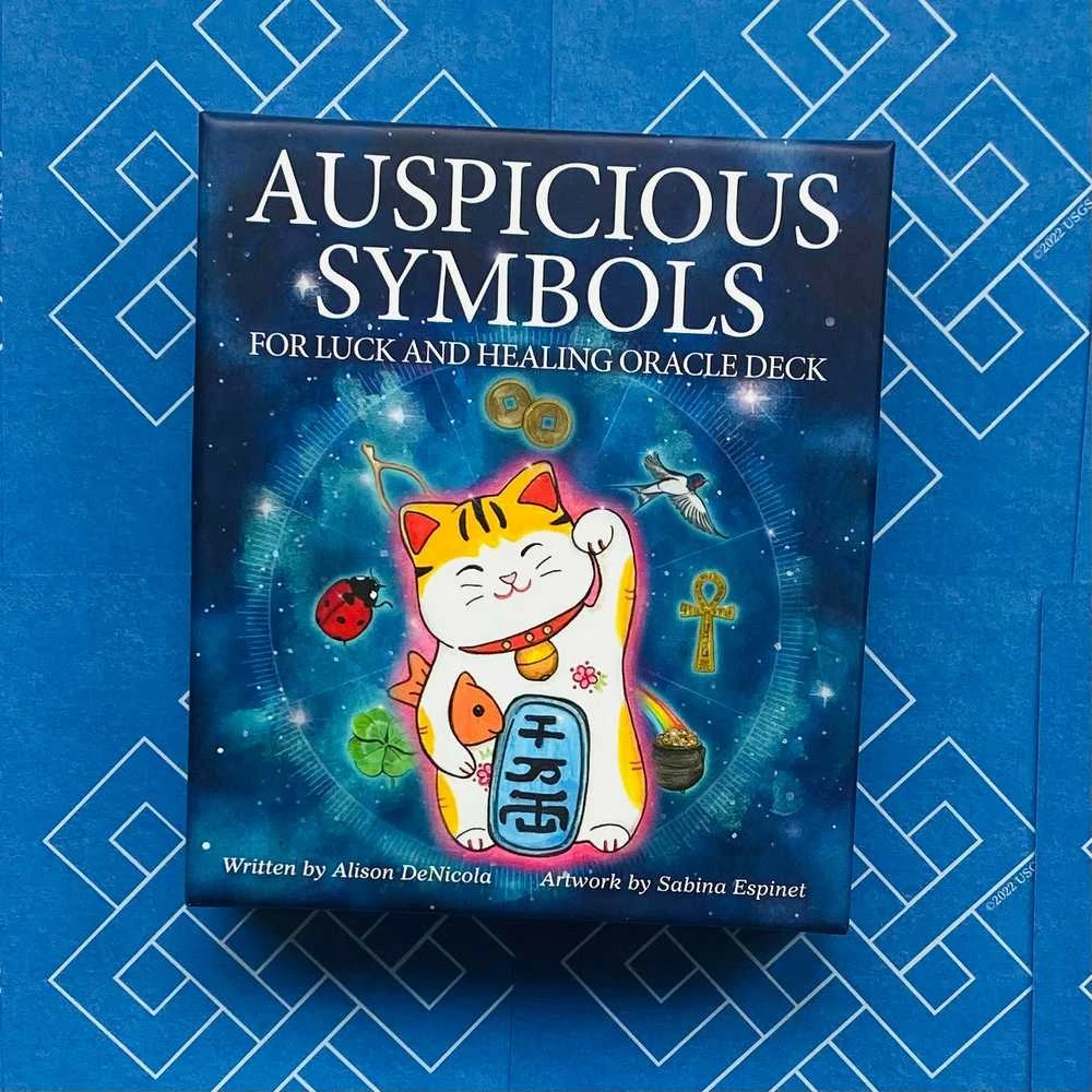 US Games Systems Auspicious Symbols Oracle Kortos