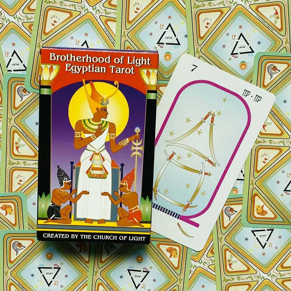 US Games Systems Brotherhood Of Light Egyptian Taro kortos