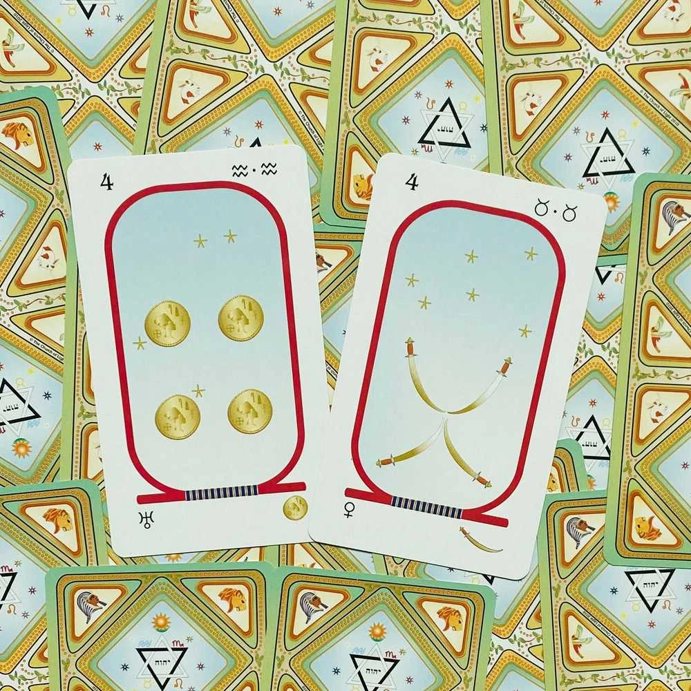 US Games Systems Brotherhood Of Light Egyptian Taro kortos