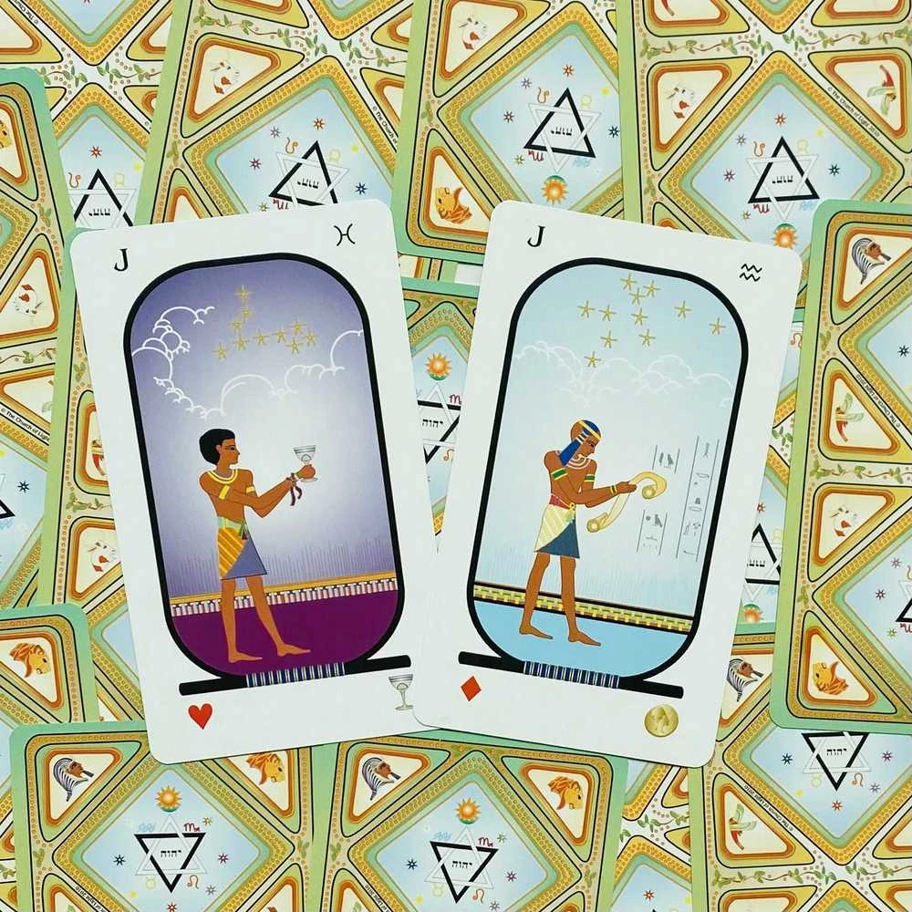 US Games Systems Brotherhood Of Light Egyptian Taro kortos