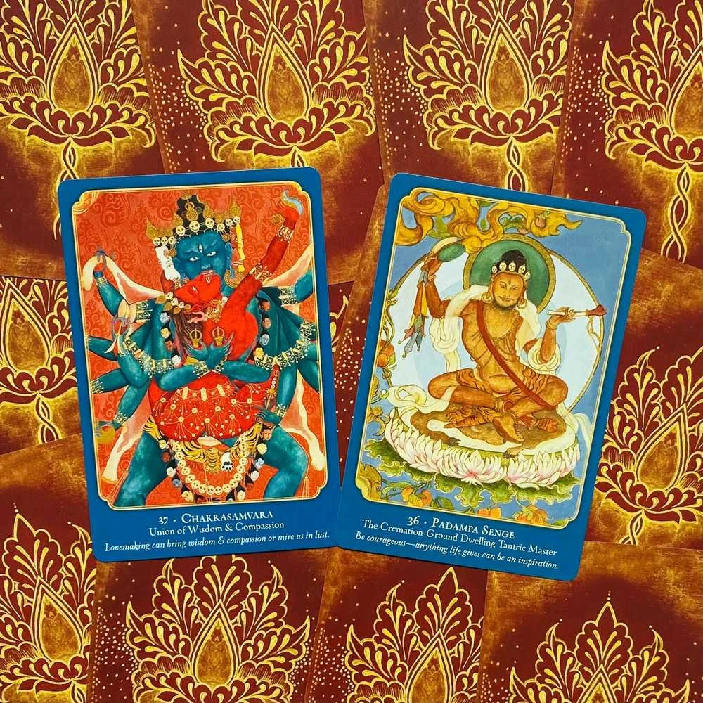 US Games Systems Buddha Wisdom, Shakti Power Oracle Kortos
