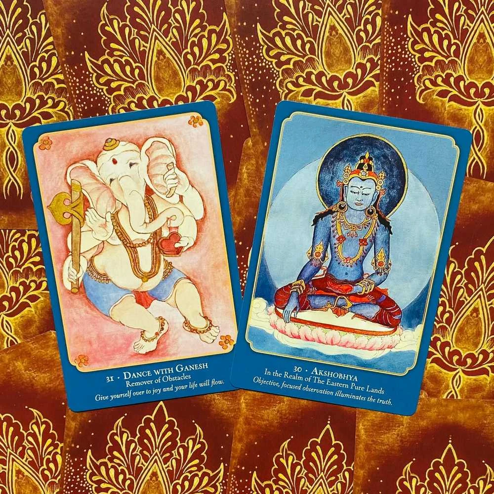 US Games Systems Buddha Wisdom, Shakti Power Oracle Kortos