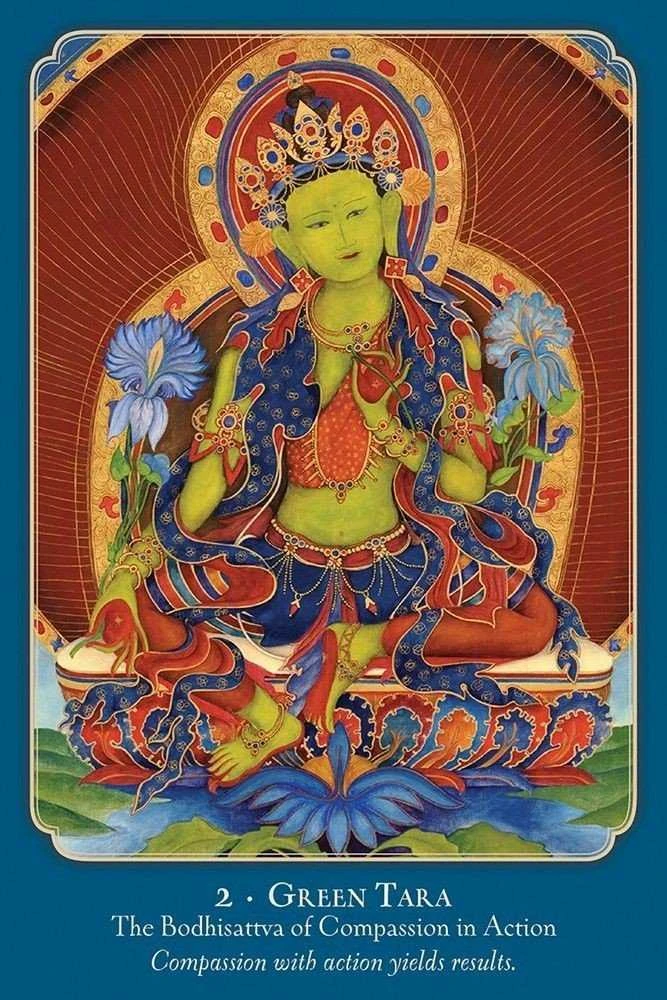 US Games Systems Buddha Wisdom, Shakti Power Oracle Kortos