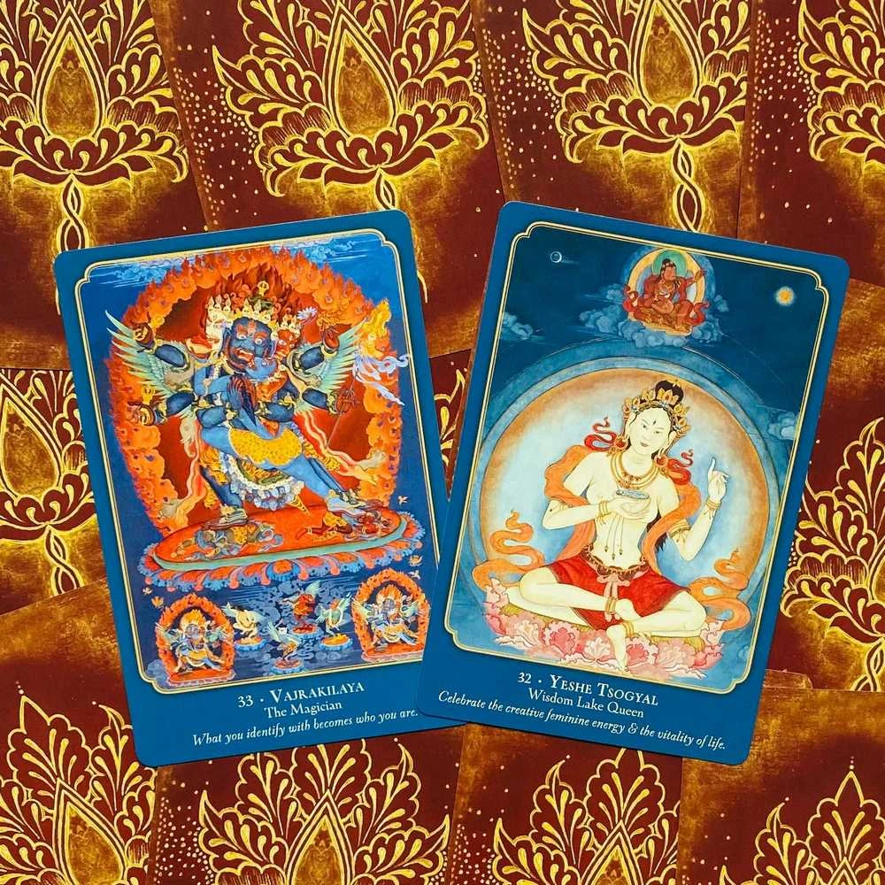 US Games Systems Buddha Wisdom, Shakti Power Oracle Kortos
