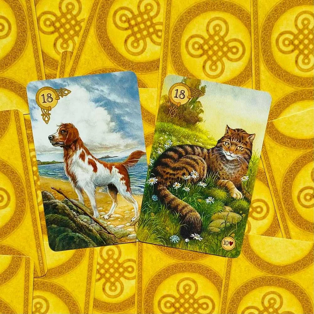 US Games Systems Celtic Lenormand Kortos