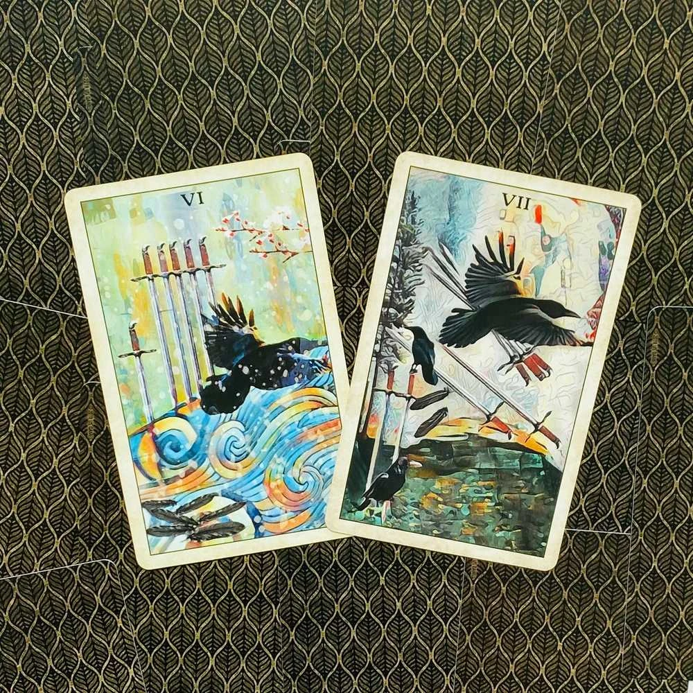US Games Systems Crow Taro Kortos