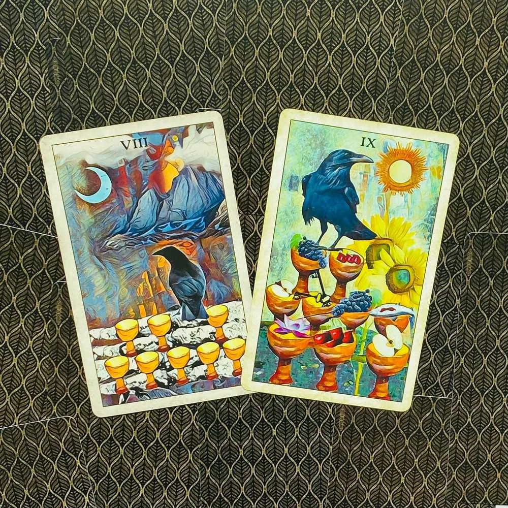 US Games Systems Crow Taro Kortos
