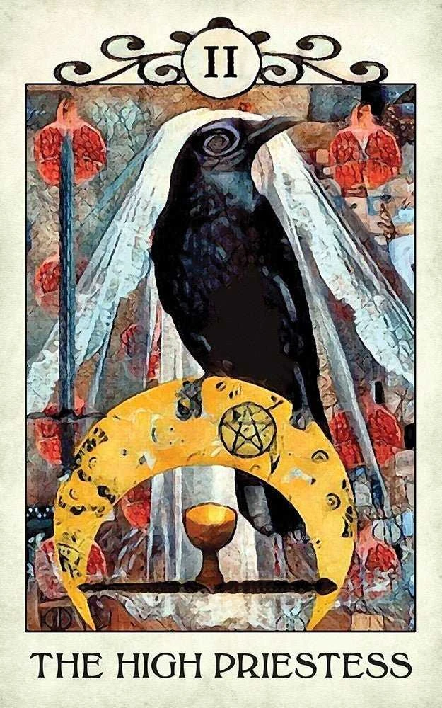 US Games Systems Crow Taro Kortos