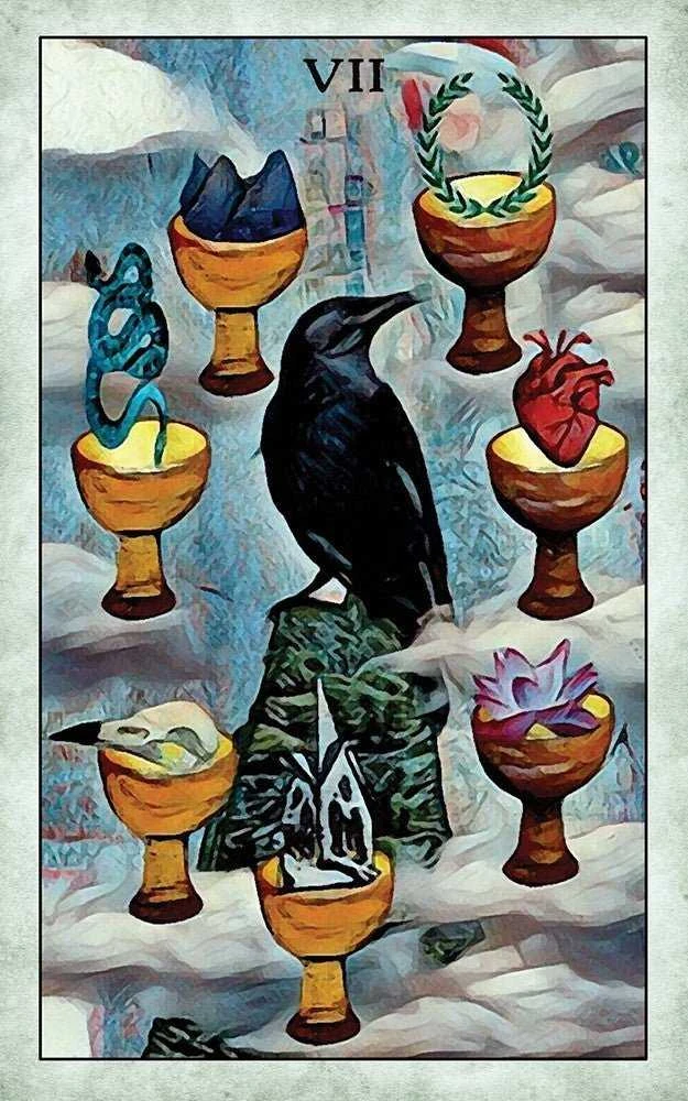 US Games Systems Crow Taro Kortos