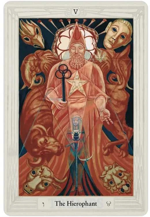 Us Games Systems Crowley Thoth Large Tarot kortos