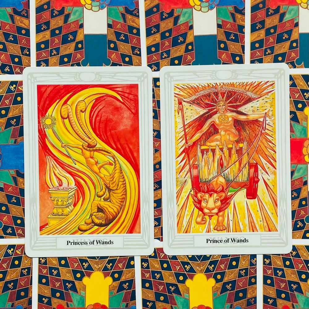 Us Games Systems Crowley Thoth Large Tarot kortos