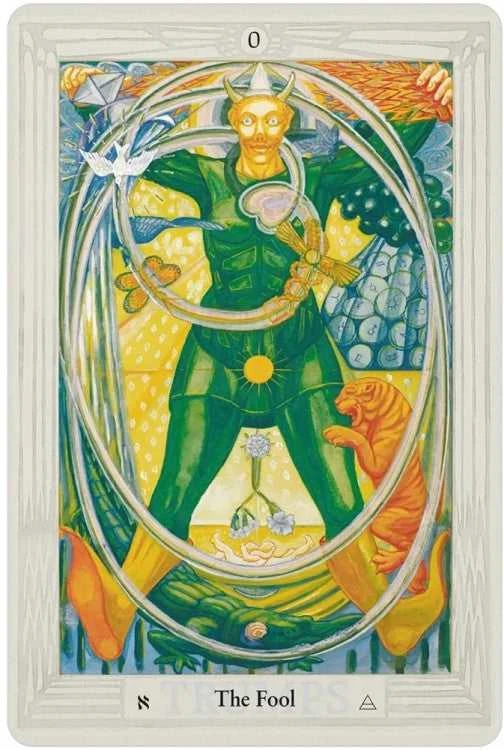 Us Games Systems Crowley Thoth Large Tarot kortos