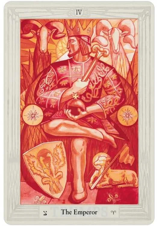 Us Games Systems Crowley Thoth Large Tarot kortos