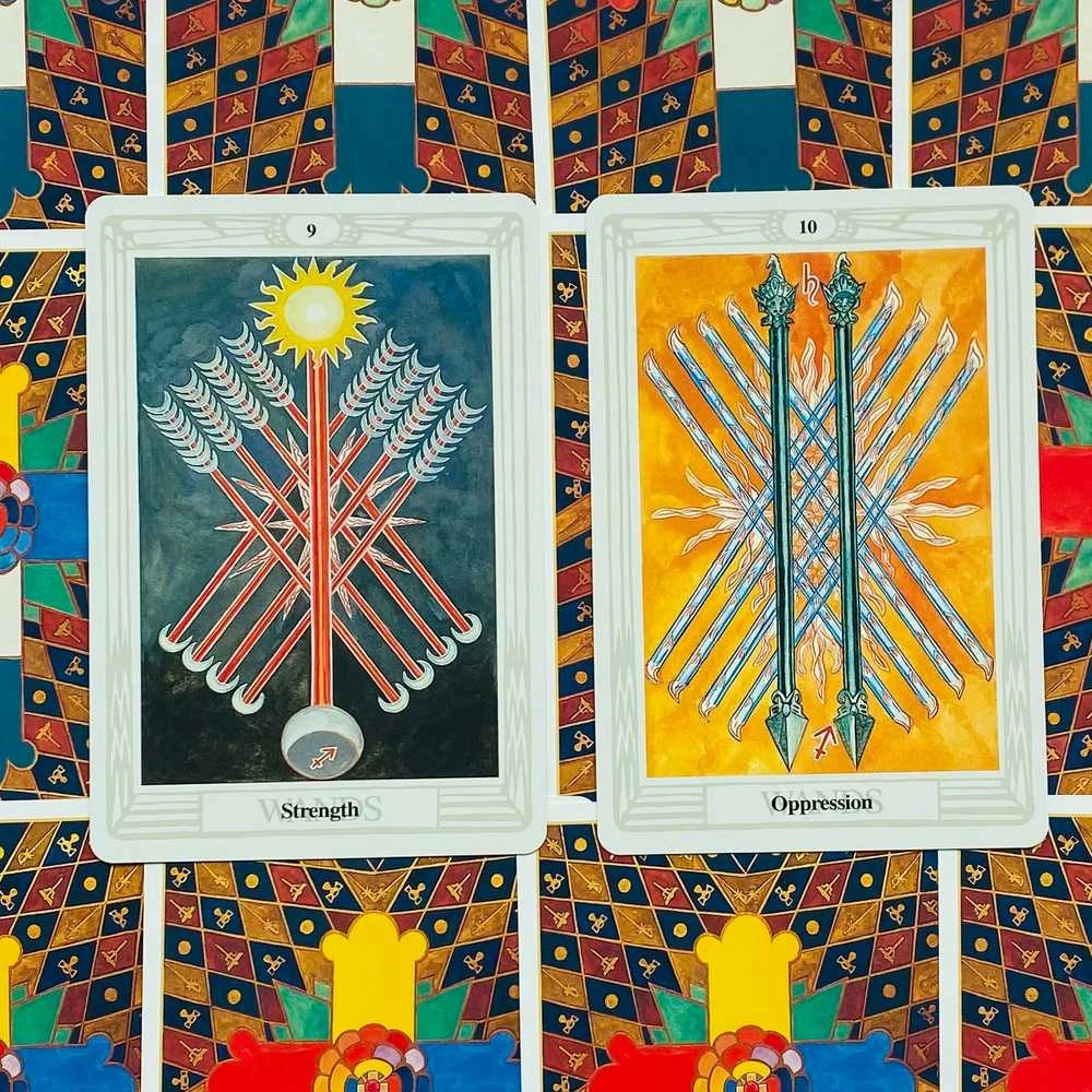 Us Games Systems Crowley Thoth Large Tarot kortos