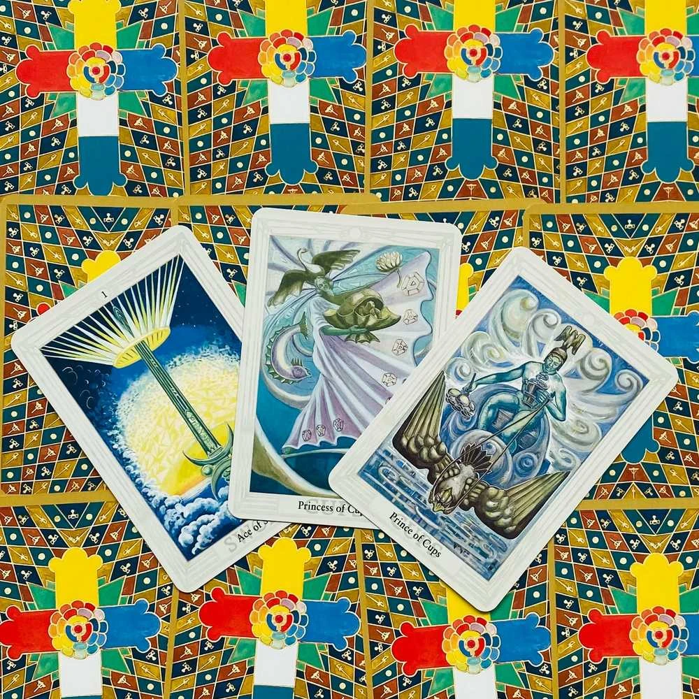 US Games Systems Crowley Thoth Premier Edition Taro Kortos