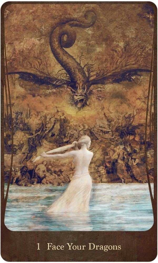 US Games Systems Divine Nature Oracle Kortų Ir Knygos Rinkinys