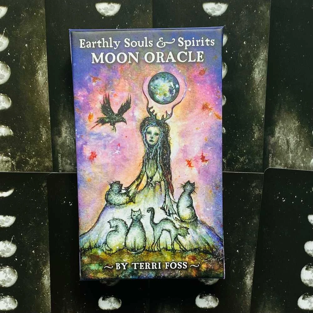 US Games Systems Earthly Souls And Spirits Moon Oracle Kortos Ir Vadovas