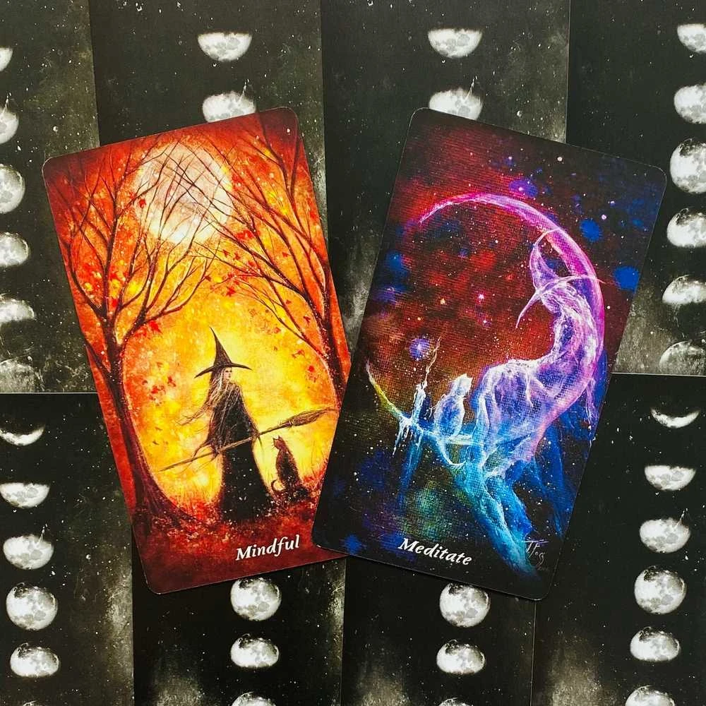 US Games Systems Earthly Souls And Spirits Moon Oracle Kortos Ir Vadovas