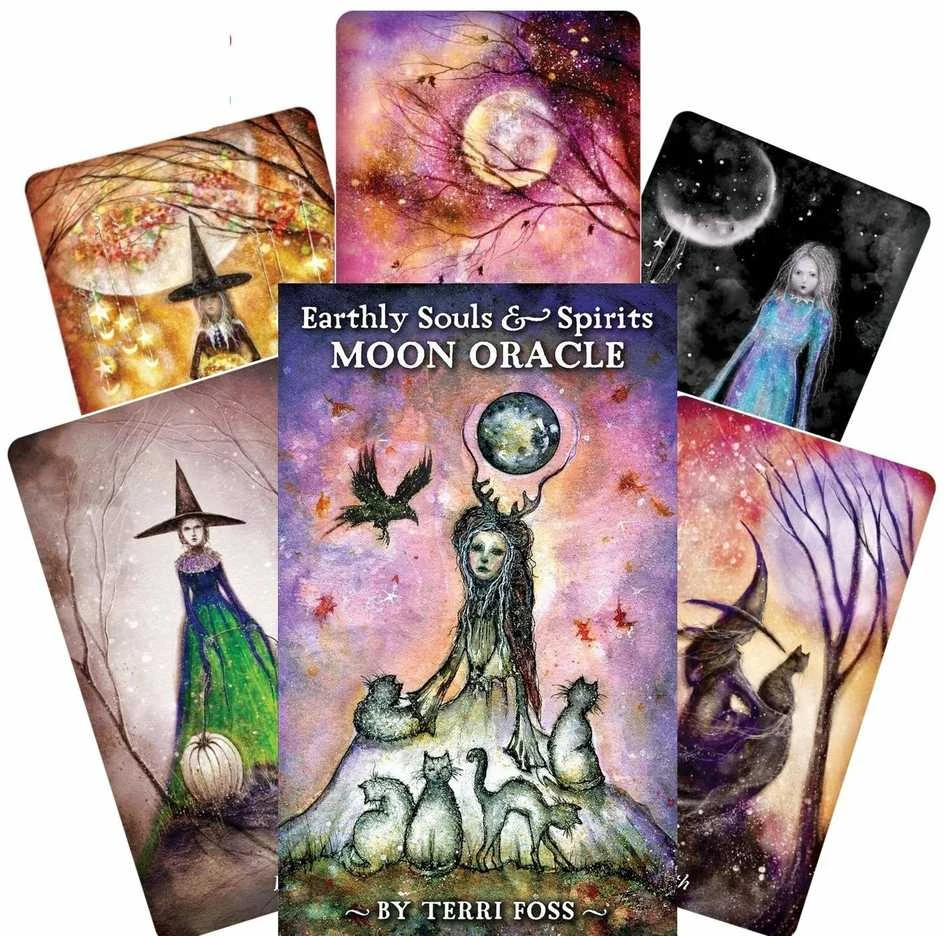 US Games Systems Earthly Souls And Spirits Moon Oracle Kortos Ir Vadovas