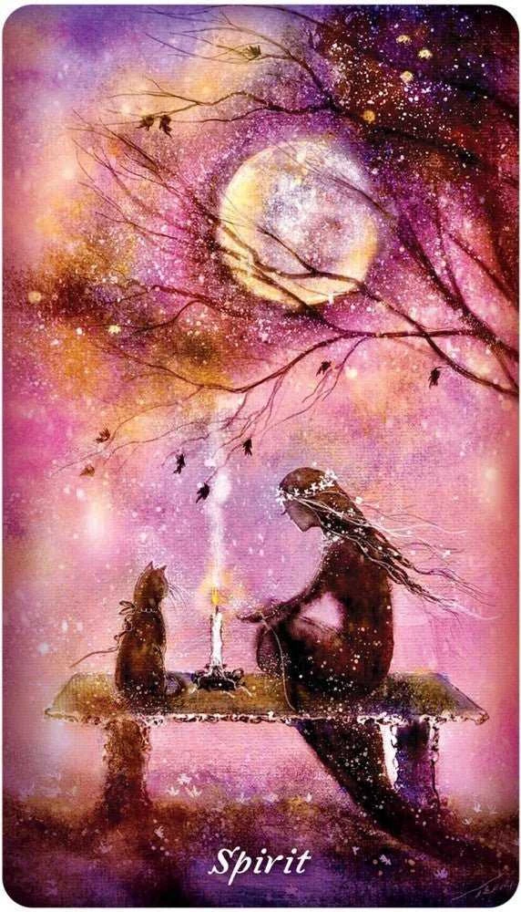 US Games Systems Earthly Souls And Spirits Moon Oracle Kortos Ir Vadovas